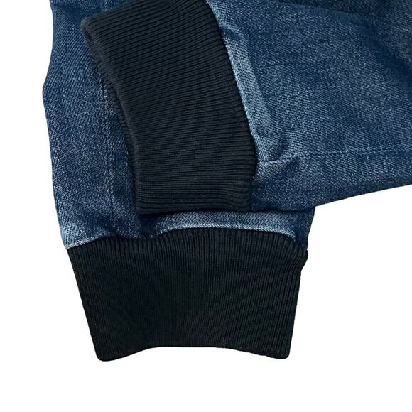 MOTHER The Trainer Jogger Jeans Women’s Size 24 Cropped Denim Tapered Stretch - Picture 11 of 15